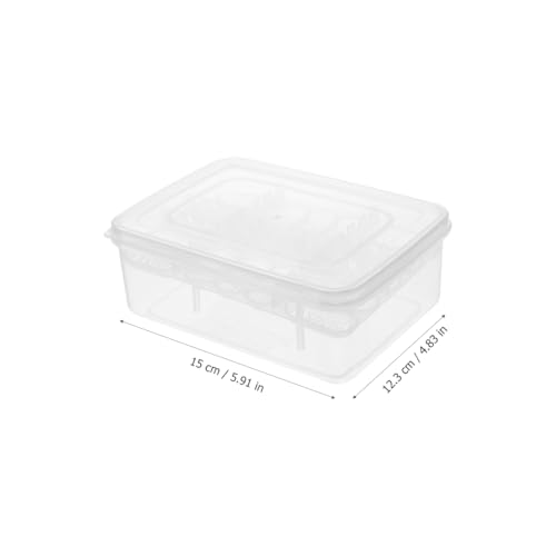 Reptile Egg Incubator Tray 16 Compartment Egg Hatching Box for Tortoise Lizard and Transparent Breeding Tray for Easy Observation 6.57 X 4.84 X 2.36 in 2 Pack