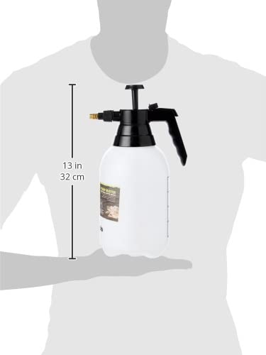 Komodo Pump Spray Mister Bottle with High Pressure Mist Maintains Healthy Air Humidity for Reptiles Terrariums - 1.5L