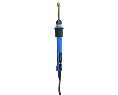 KINGTOOL 3D Printing Smoothing Tool Kit, 3D Printing Modify Finishing Tool, Cleaning Needle, Scarper (USB Powered) (Ultramarine) - color: Ultramarine