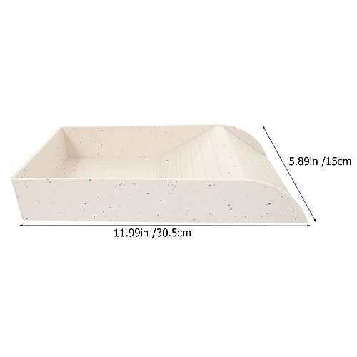 Kisangel Turtle Basking Platform Small Granite Reptile Food Water Feeding Dish for Tortoise and Frog Tanks Lightweight Plastic Design Convenient Climbing Accessory