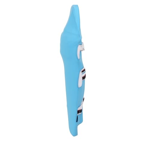 KNK Cricket Batting Pad Covers, Universal Youth and Adult Fit, Pair - color: Sky Blue