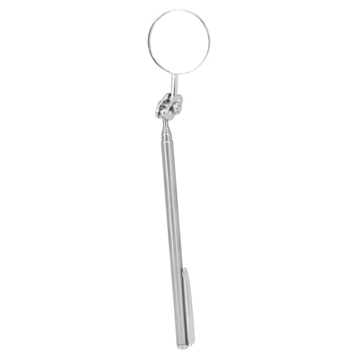 Performance Tool W3304 6 to 20 in. Telescoping Inspection Mirror | Handy pocket clip. Ideal for automotive mechanics, home inspections, and viewing in tight spaces - size: 6"L x 1"W
