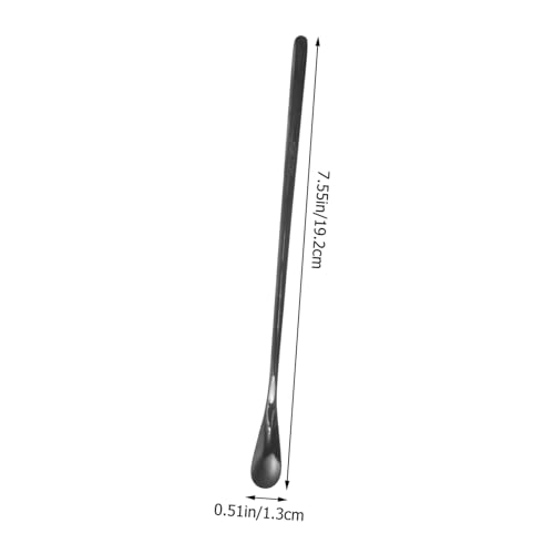 2pcs Stainless Steel Feeding Spoon for Reptiles Small Animal Lizard Pet Food Scoop Tool