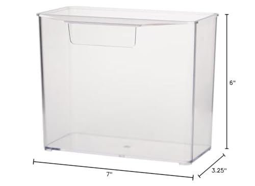 Lee's Convalescent Home/Specimen Container - Large,White , 7 x 3 x 6"