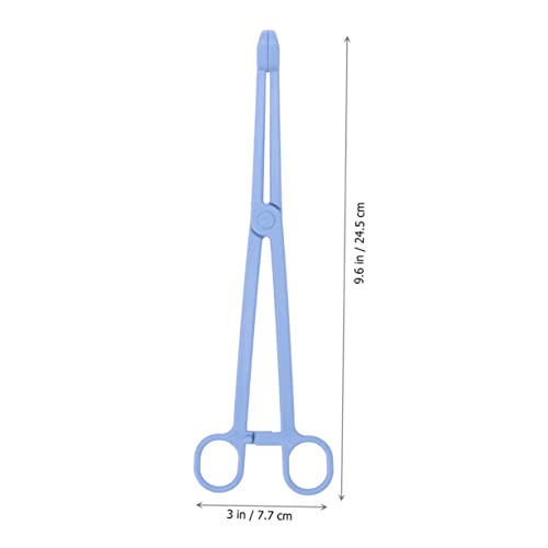 BESPORTBLE 2pcs Reptile Poop Pickup Tool Lightweight Waste Cleaning Tongs for Tortoise Hamster Lizard and Bird Durable Design with Comfortable Grip and Powerful Tooth Groove