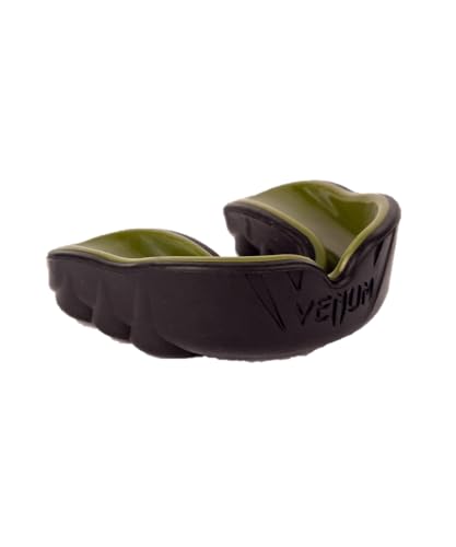 Venum Challenger Mouthguard - Black/Khaki - color: Black/Khaki, size: Adult