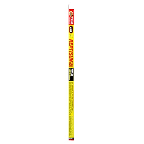 Zoo Med 24 Watt T5 HO ReptiSun 10.0 UVB Lamp, 2pk