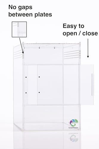 EctoTherm Jumping Spider Enclosure Kit - size: Small/Medium