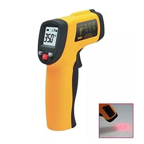 Tyenaza Temperature Measuring Gun, Non Contact Laser Positioning High Accuracy Handheld Infrared Thermometer for Cooking, Pizza Oven