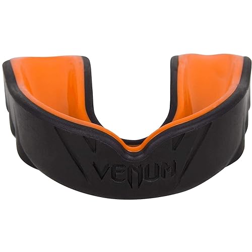 Venum Challenger Mouthguard - Black/Orange - color: Black/Orange, size: Adult