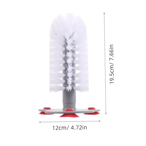Toddmomy Aquarium Turtle Brush Suction Cup Turtle Shell Scrub Brush Reptile Cleaning Tool