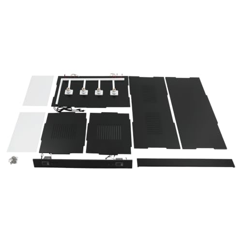 PVC Reptile Enclosure, 33-Gallon Habitat with Glass Door, Dual Thermostat | Set up in Living Rooms, Classrooms, or Breeding Racks, the Enclosure Gives Ball Pythons, and Bearded Dragons a Secure Home.