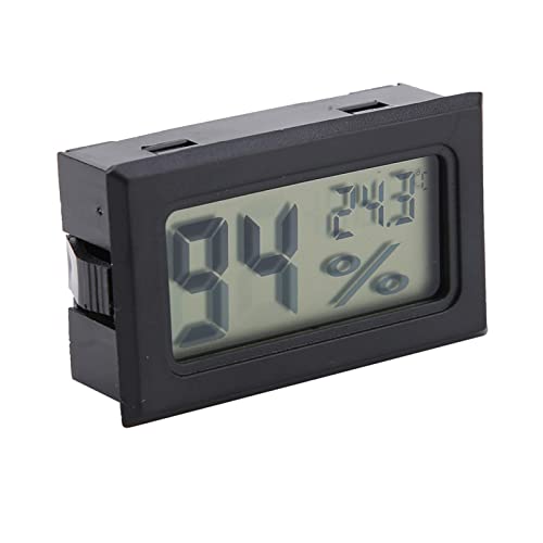 Socobeta Wireless Digital Meter Temperature Humidity Thermometer Hygrometer Portable Reptile Vivarium YS-11 for HomeOffice