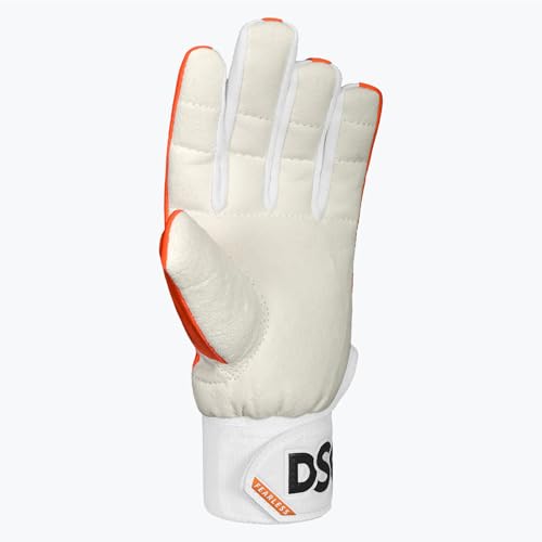 DSC 1501488 Pro Chamios Leather Cricket Wicket Keeping Inner Gloves for Mens | Leather Palm Gloves | Faster Sweat Absorbtion | Comfort Fit | Kit for Men and Boys - size: Youth