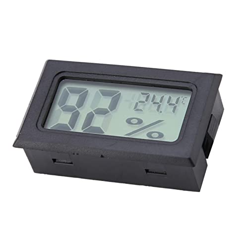 YS-11 Wireless Digital Meter Temperature Humidity Thermometer Hygrometer for Reptile Vivariums, HomeOffice, Sheds - Accurate Measurement, Small Size