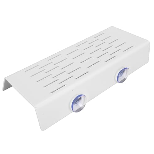 CHICIRIS Acrylic Basking Platform Thick Hollowed Steps Climbing Ramp Stable Resting Dock with Smooth Cleaning for Reptile Tank (Extra Large) - size: Extra Large