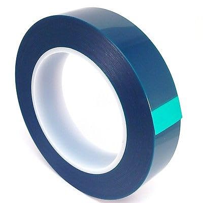 High Temp Masking Supply 1" Green Polyester PET Tape GPT1000