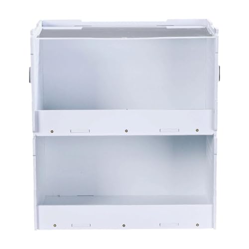 Reptile Feeding Box Reptile Terrarium Tank Starter Kit for Gecko Container, S - size: S