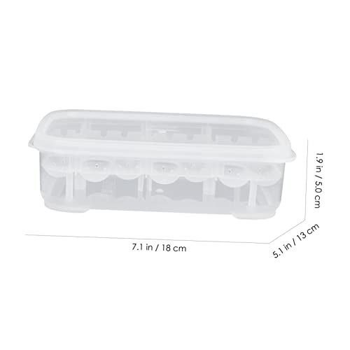 SUPVOX 14 Grids Professional Egg Incubator for Snakes Geckos and Lizards Breeding Box for Turtle and Lizard Eggs - color: White