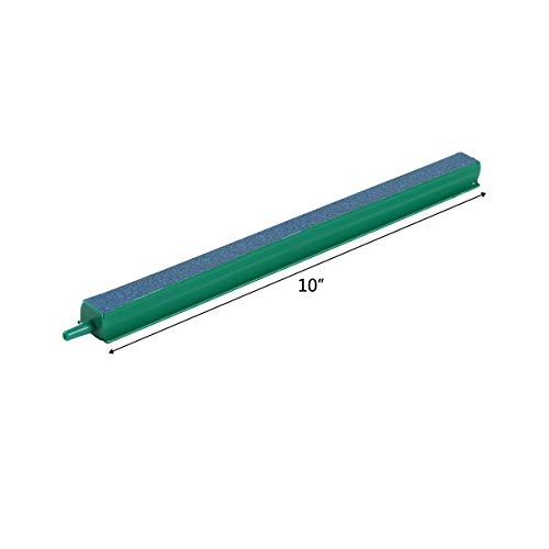 Fish Tank Air Bubble 3-Piece Air Stone Bars for Aquarium,10 inch | Air Stone Bar Hydroponics with Connectors - size: 10 inch 3 pcs