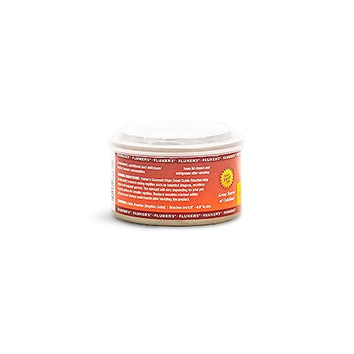 Fluker's Gourmet Canned Food for Reptiles, Fish, Birds and Small Animals, Small Dubia Roaches, 1.2 oz - size: 1.2 Ounce (Pack of 1), style: Small Dubia Roaches