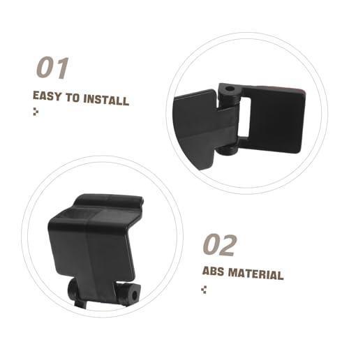 Balacoo Aquarium Tank Lid Lock Buckles 6pcs Reptile Tank Locks -Escape Clips Abs Material Safe for Snakes