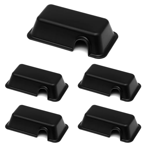 Jungle Bob - Rectangular Hide Box for Reptiles & Snakes - Durable Plastic - Creates A Dark Retreat to Reduce Pet Stress - Economical Reptile Hides for Terrariums - Mini - 5.5" x 3.25" x 1.5" (5 Pack) - size: Mini, style: 5 Pack