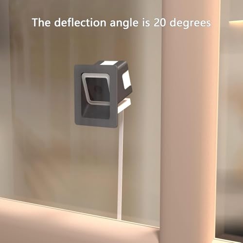 Angled Window Mount for Wyze Cam V4 / V3, Black | 20 Degrees Tilt , No Reflection , No-Drill , Through Window Glass Watch Front Yard and Driveway - color: Black, size: Pack of 1