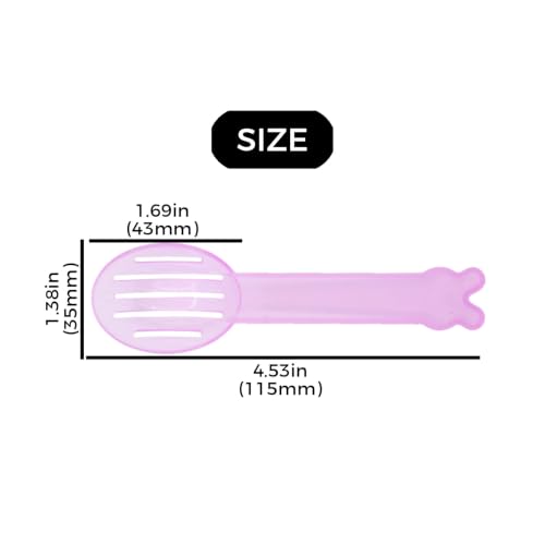 10pcs Hamster Scooter Plastic Garbage Shovel Sieve, Mix Color | Sand Shovel, Pet Cleaning Tool, Small Pet Urine Sand Shovel, Pet Bath Spoon - color: Multicolor2, size: Small