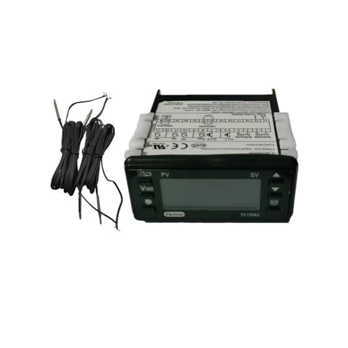 UL&CE Digital Temperature Controller -40℉-176℉ Refrigeration Heating Cooling Incubator Thermostat with 2 Relays Output 4 NTC or PT1000 Probe Inputs