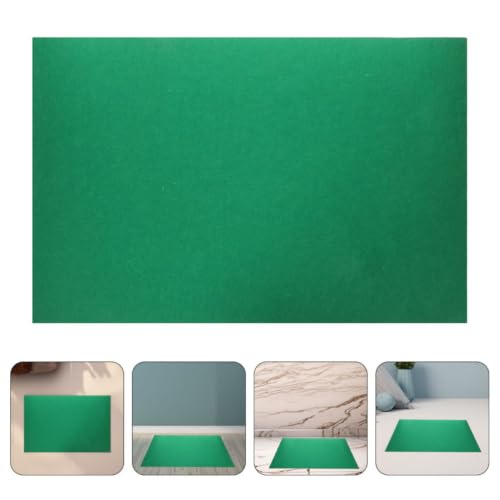 BESTonZON 2pcs Waterproof Reptile Mat Substrate Liner for Bearded Dragon and Lizard Tanks, Green Cloth Pet Heating Carpet with Versatile Usage for Terrarium and Pet Rooms