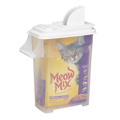 Buddeez Pet Food Storage Dispensers Plastic 4 Gallon - Airtight Flip Top for Freshness - Dry Dog Food, Cat Food or Bird Seed Plastic Containers (Set of 2) - color: White Lid, size: 2 Pack (16 Quart)