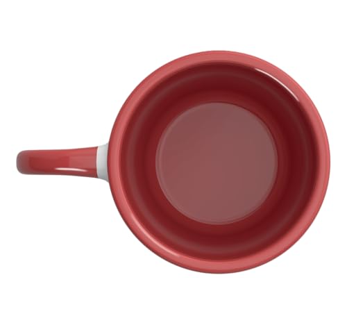 Veiled Chameleon Keeper Gut Loading Feeder Insects Insect Ceramic Mug, Red/White - color: Red/White