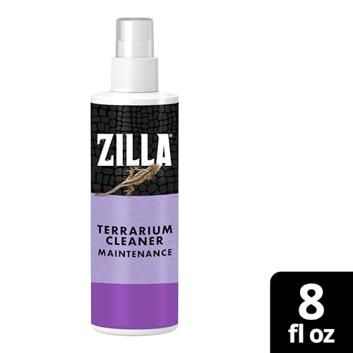 Zilla Terrarium Cleaner, For Glass, Acrylic, Hard Surfaces and More, Anti-Static Dust Control