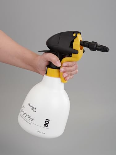 Sprayers Plus 801 Acid Trigger Sprayer, Heavy Duty Chemical Resistant Bottle for Muriatic Acid, Rust Removal & Aluminum Brightening, Professional Acid Sprayer 316 Stainless Steel Spring,1.44Litres - color: 801 Acid