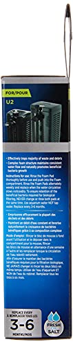 Fluval U2 Underwater Filter Foam Pad - style: Bio-Foam