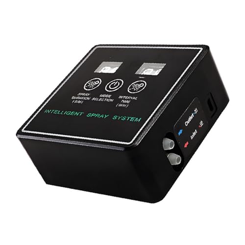 BRRNOO Reptile, Reptile Fogger Touchscreen Controller Automatic Fogger Smart Spray System Humidifier for Terrariums Amphibian Lizard Snake (5m 2 Nozzles) - size: 5m 2 Nozzles