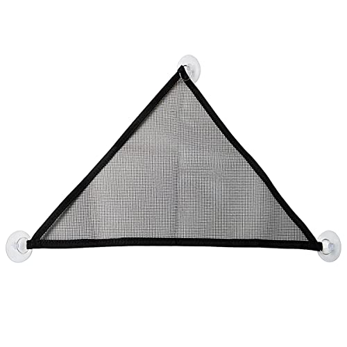 2 Pcs Bearded Dragon Lizard Hammock, Geckos Hammock, Breathable Mesh Reptile Hammock, Suitable for Iguanas, Anoles, Geckos, Snakes, Chameleon(Black) - color: black