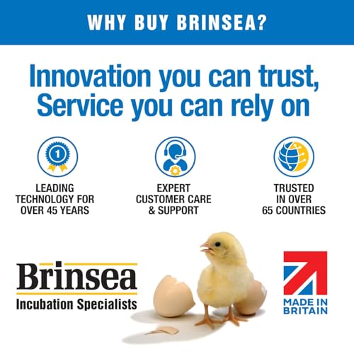 Brinsea Mini II Advance Complete Classroom Egg Hatching Incubation Kit | Inspire students! Includes incubator, all accessories & lesson plans for effortless egg hatching in the classroom or at home - size: Classroom Kit, 7 Eggs