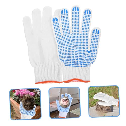 Bite-resistant Animal Handling Gloves Thicken Protection Gloves for Dog Cat and Reptile Care Scratch and Cut Resistant Random Color Pair
