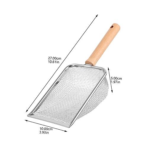 Reptile Litter Scoop Shovel for Easy Cleaning of Reptile Waste for Turtles Lizards and Snakes Design with Filtered Grate for Efficient Waste Removal