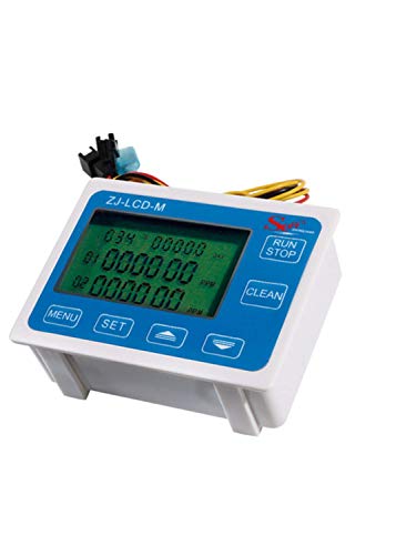 Digital LCD Display Quantitative Controller Water Control + 2" Hall Effect Flow Sensor Flowmeter - size: G2" male thread
