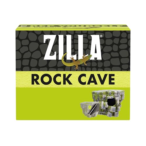Zilla Vertical Décor Rock Cave 8.75 x 5.875 x 7.25",Grey