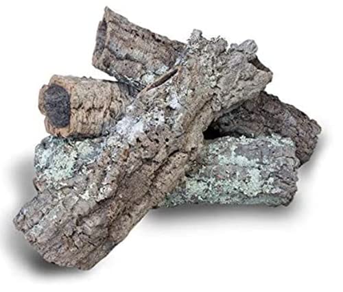 Virgin Cork Bark Tubes - 1 Pound (1-2PCS) - Amphibians, Reptiles, Bromeliads and Terrariums