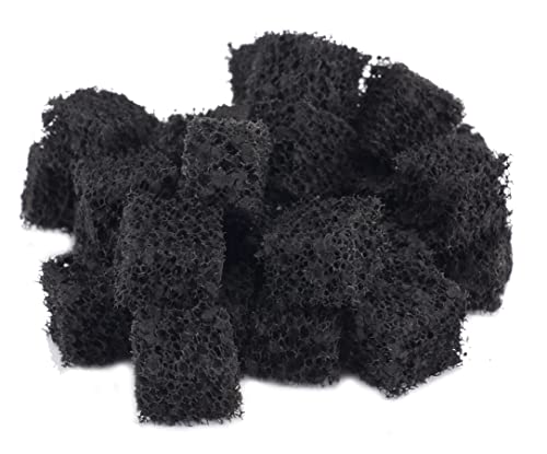 PENN-PLAX Carbon Infused Aquarium Filter Media Pad – Easy to Cut into Any Size Your Filter Requires – 10” x 18” - size: 10" x 18", style: Carbon Infused