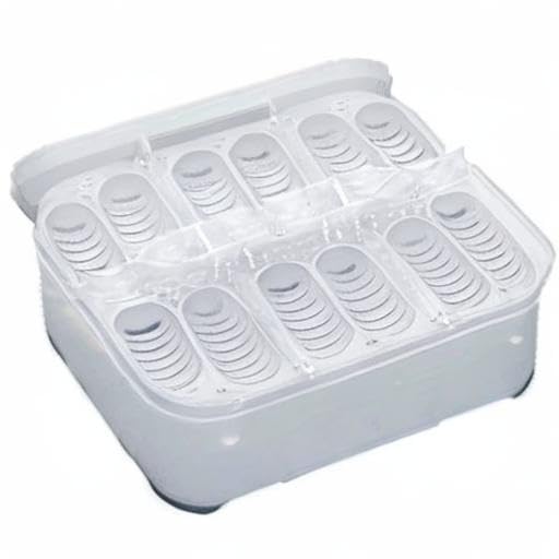 OMEM Reptile Breeding Box, Reptile Egg Incubators, Hatchery Box, for Hatching Gecko, Lizards, Lions Mane, Reptiles (Thermometer, Transparent Box)