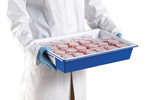 Heathrow Scientific Urine Sample Collection Tray, Holds 24 Specimen Cups, Lightweight, Stackable