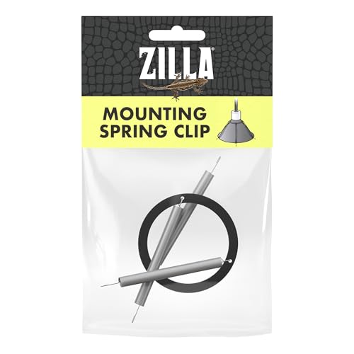 Zilla Mounting Spring Clip, Fits Most Lighting Domes - size: One Size (Pack of 1)