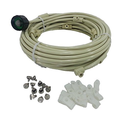 Patio Misting Kit - 20 Nozzle System (72 Feet - 20 Nozzles) - size: 72 Feet - 20 Nozzles