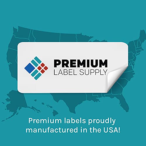 Premium Label Supply White Sticker Shipping Labels – 4" x 5" – Laser/Inkjet Compatible – (4 per Sheet), 1000 Sheets - 4,000 Total Adhesive Labels - size: 4000 Labels